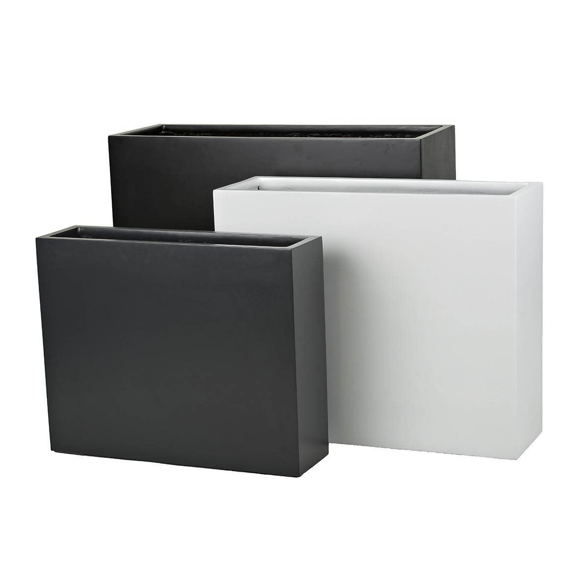 Fiberglass Planters, Carleton Line