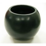 Ruby roud fiberglass planter