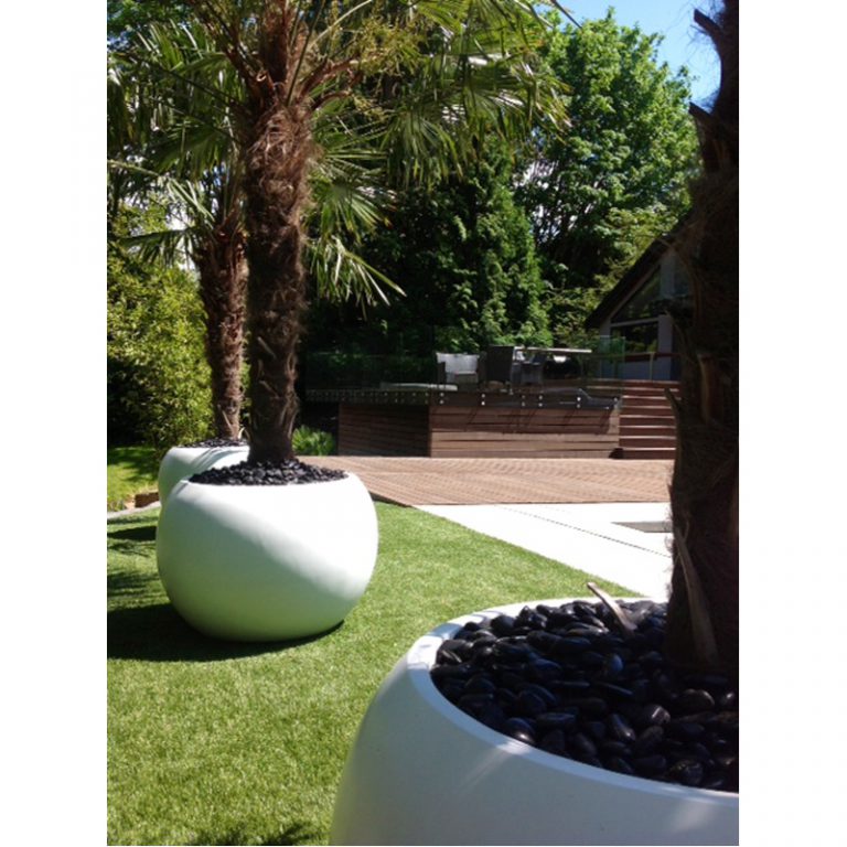 fiberglass RUBY planter